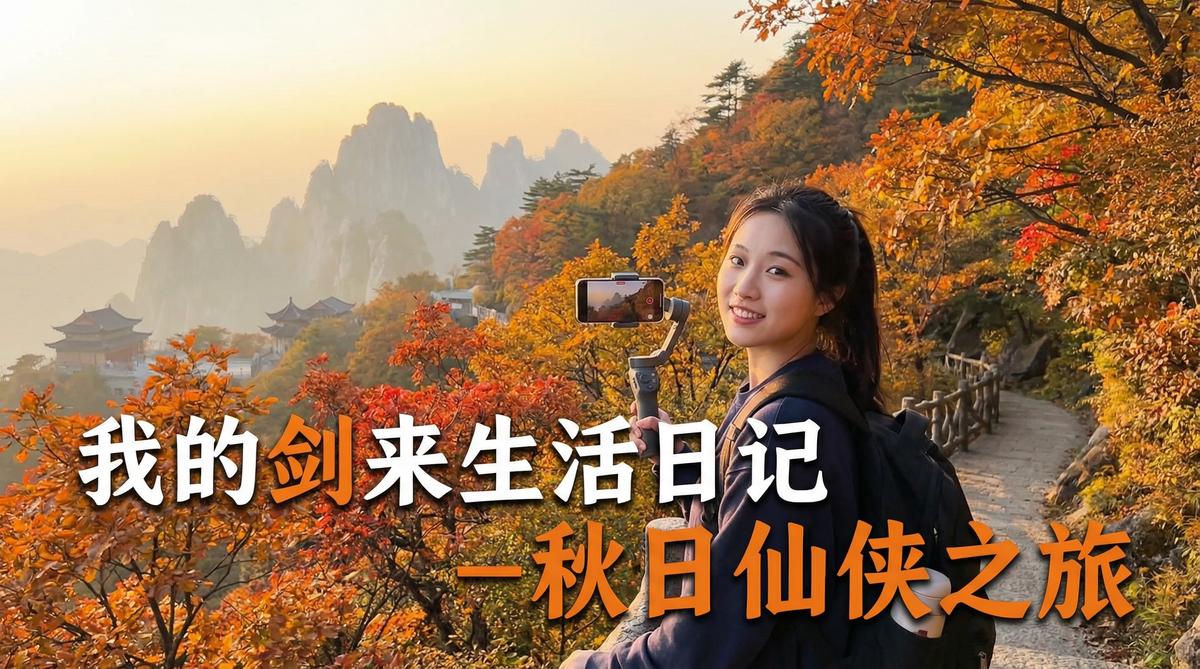 里番网生活视频 - 里番网户外生活视频：秋日山野Vlog | 手持稳定器视频教程